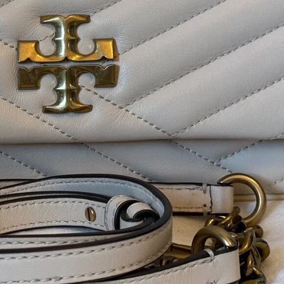 Tory Burch Kira Chevron Crossbody | Women’s | Cream | OS - Picture 2 of 6